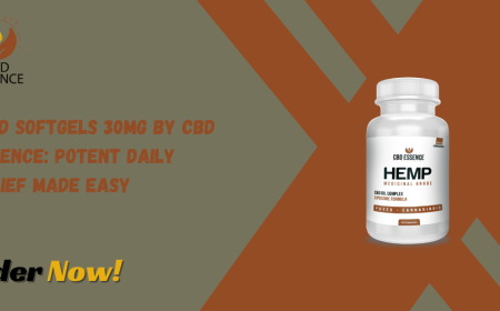 CBD Softgels 30mg by CBD Essence: Potent Daily Relief Made Easy
