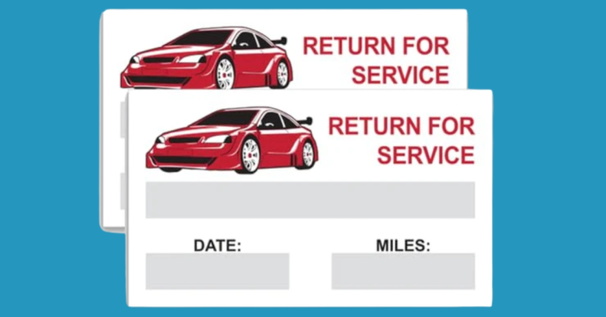 Keep Your Engine Healthy with Custom Oil Change Stickers: The Easy Way to Remember Maintenance