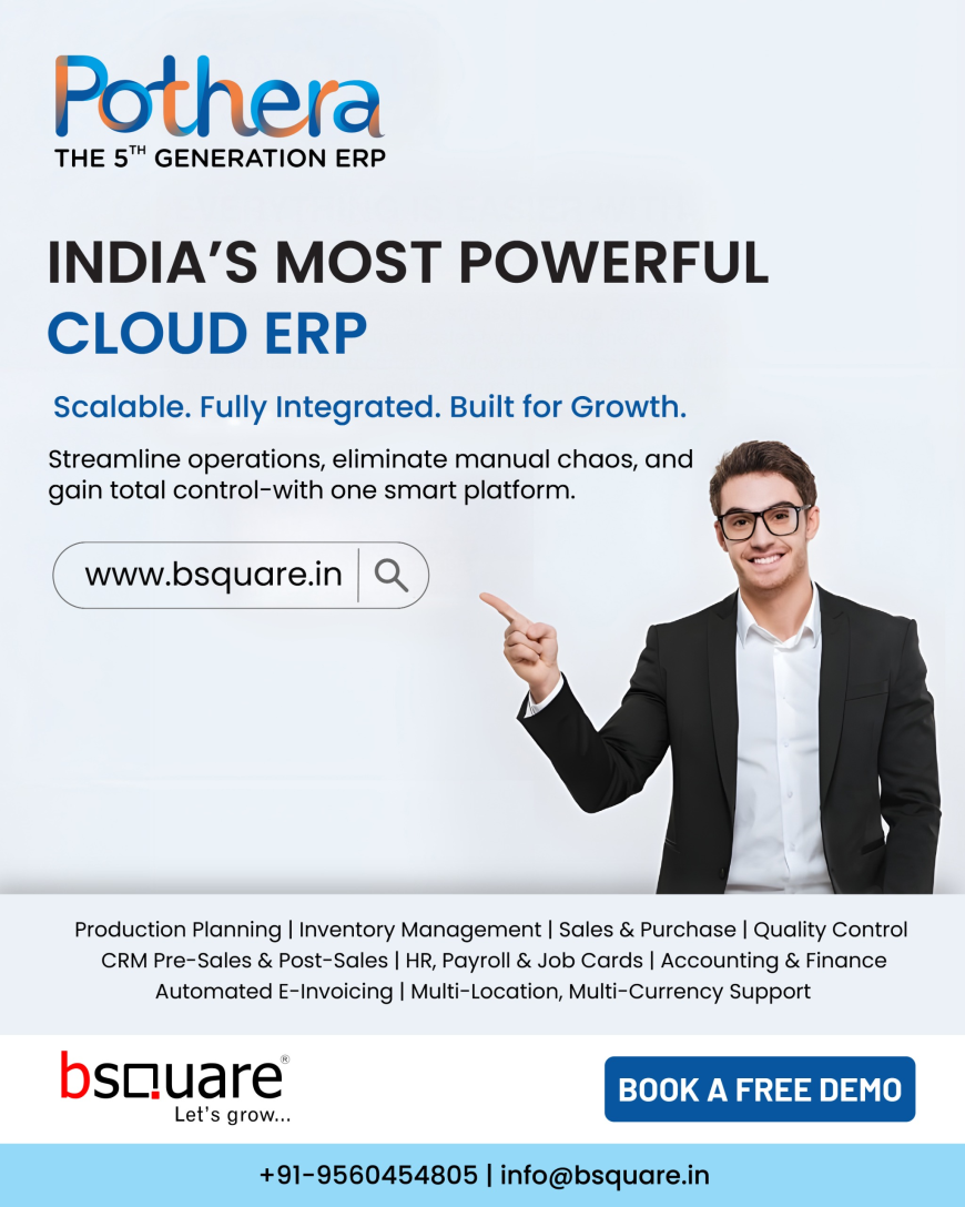 ERP Software for Logistics Industry Powering Smart Supply Chains