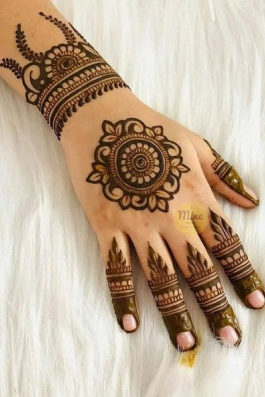 Modern western mehndi designs ideas and top styles