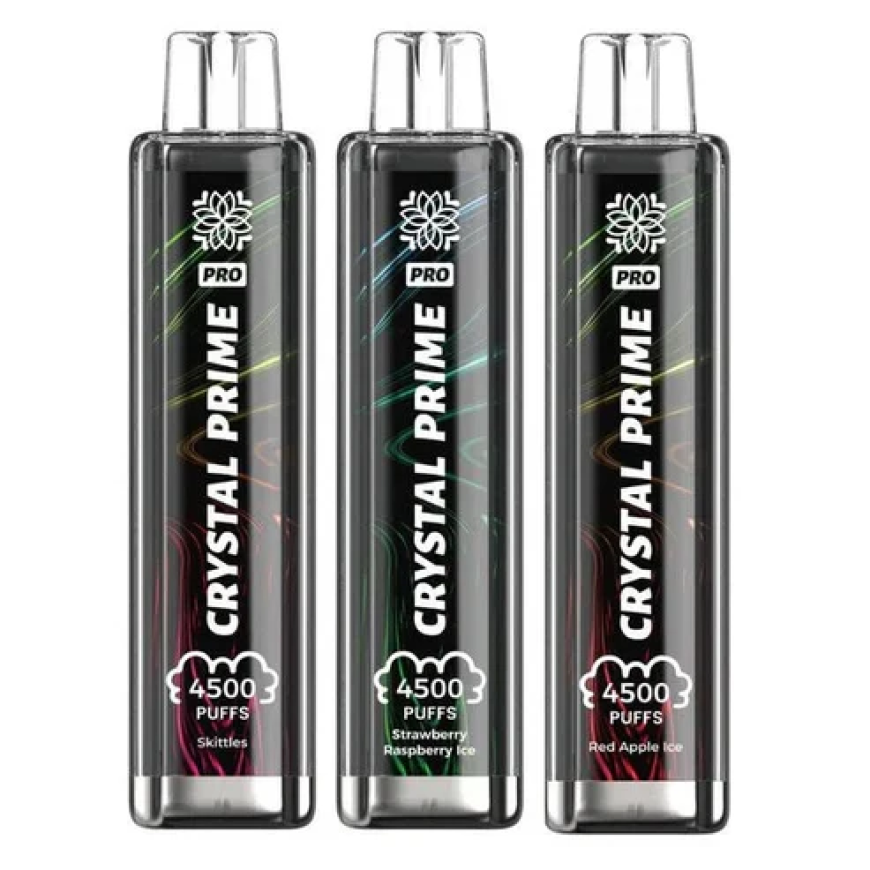 Crystal Prime Pro 4500 Puffs Box of 10