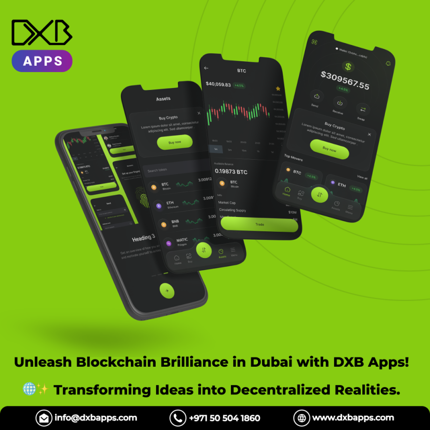 Get range of top Mobile Application Development Abu Dhabi solutions by DXB APPS