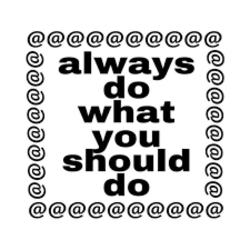 Embrace Comfort and Style with Always Do What You Should Do