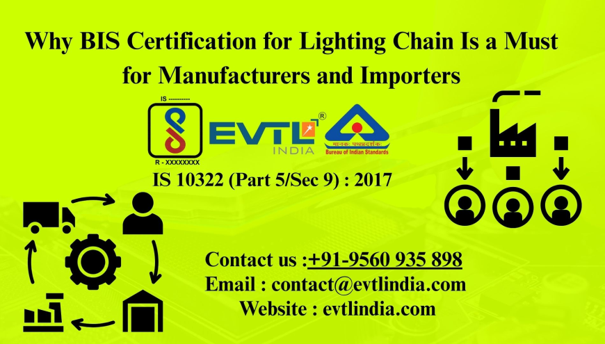 Why BIS Certification for Lighting Chain Is a Must for Manufacturers and Importers