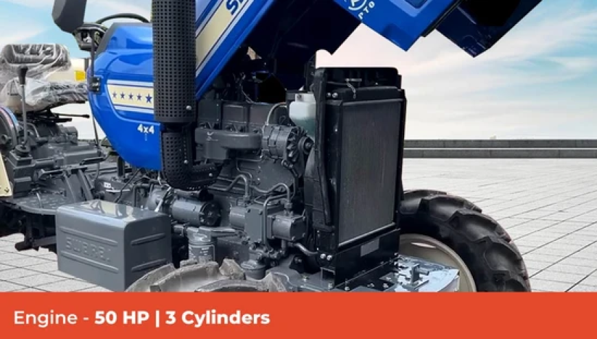 Explore the Swaraj 744 FE 4WD Tractor Features and Price in India