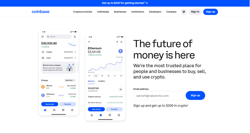 Coinbase.com: Sign-in | Coinbase Login (Official Site)