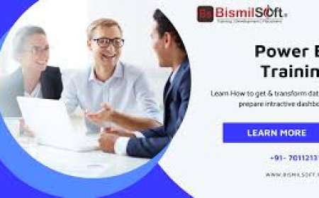 How Bismilsoft’s Power BI Course in Noida Prepares You for Real-Time Business Intelligence Projects