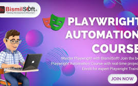 Boost Your Testing Career with Playwright Automation Online Training and Playwright Automation Online Course in India from Bismilsoft