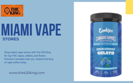 Explore Miami Vape Stores with The 420 King: Your Guide to THC Vapes, Edibles & More