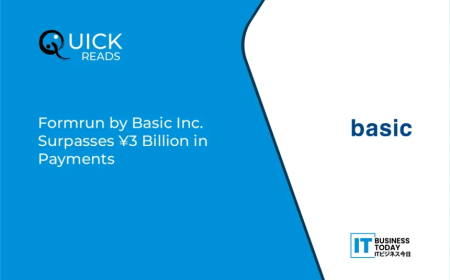 Formrun by Basic Inc. Surpasses ¥3 Billion in Payments