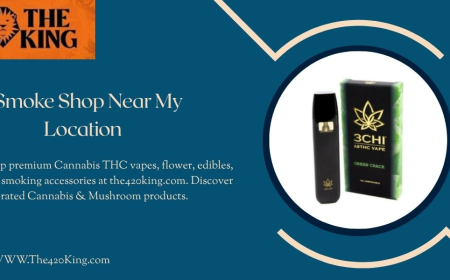 The 420 King: Top Smoke Shop Near My Location for Premium Vapes & THC Products