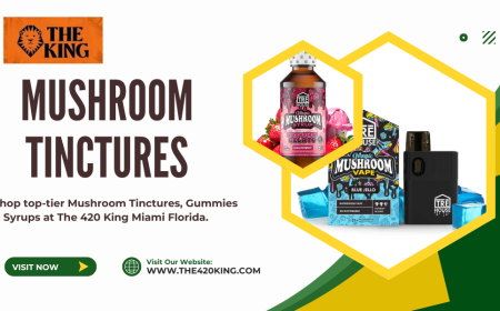 Miami’s Premium Mushroom Tinctures & Psychedelic Products | The 420 King