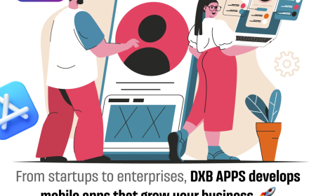 Team of Mobile App Developers at DXB APPS creating future-ready apps