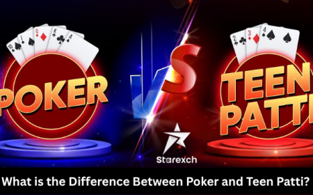 What is the Difference Between Poker and Teen Patti?