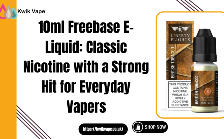 10ml Freebase E-Liquid UK | Kwik Vape Regular Nicotine