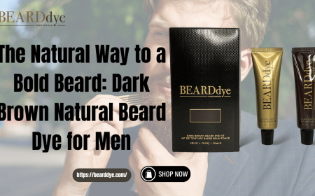 Dark Brown Natural Beard Dye for Men | Beard Dye Official