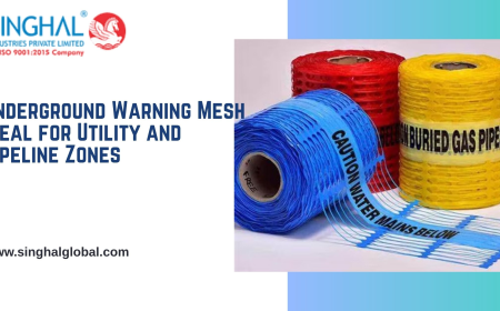 Underground Warning Mesh Ideal for Utility and Pipeline Zones
