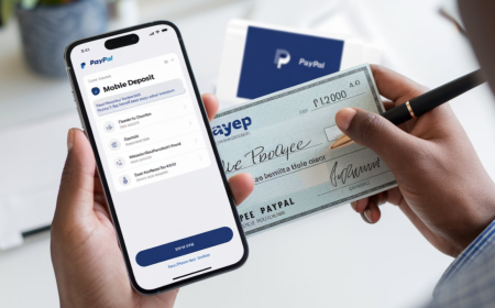 Is there a deposit limit for direct deposits in PayPal?