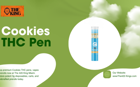 Cookies THC Pen & Disposables Now in Miami – The 420 King Official Collection
