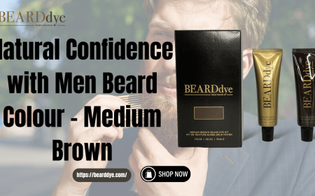 Men Beard Colour – Medium Brown | Beard Dye Official