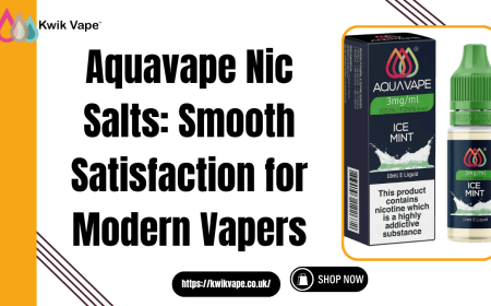 Aquavape Nic Salts for Smooth Hits | Kwik Vape UK