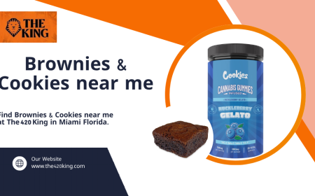 Brownies & Cookies near me: The 420 King Presents Premium Cannabis Treats in Miami Florida