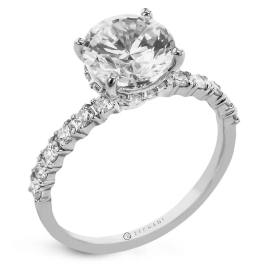 Discover the Magic of the Under Halo Engagement Ring