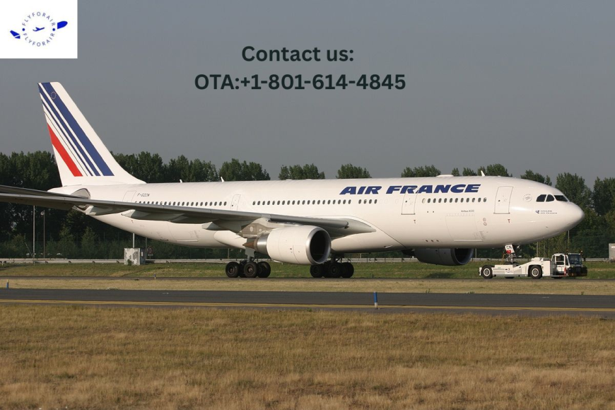 How do I talk to a human at Air France?