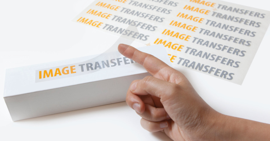 Dry Transfer Wall Labels for Visual Arts