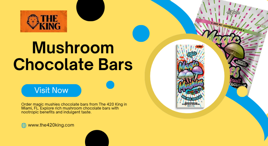 Mushroom Chocolate Bars: Premium Psychedelic Edibles from The 420 King