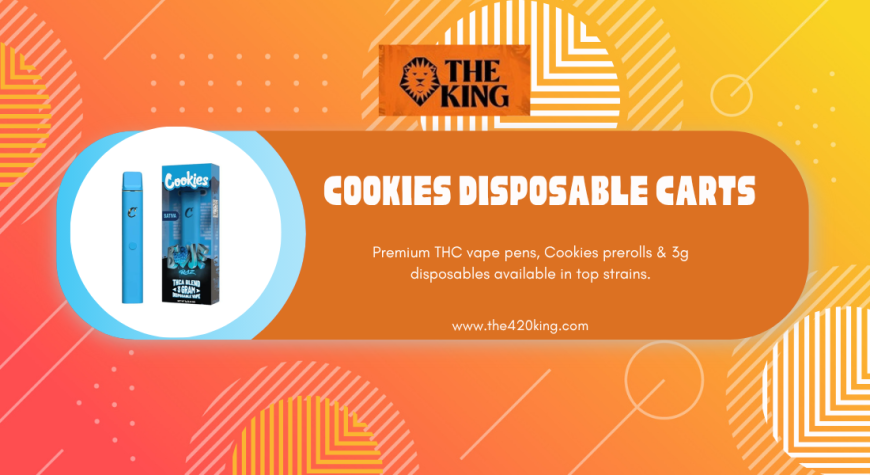 Cookies Disposable Carts at The 420 King – Smooth Hits, Big Flavor in Miami