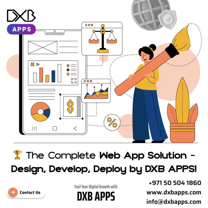 Advanced mobile application development Abu Dhabi solutions by DXB APPS