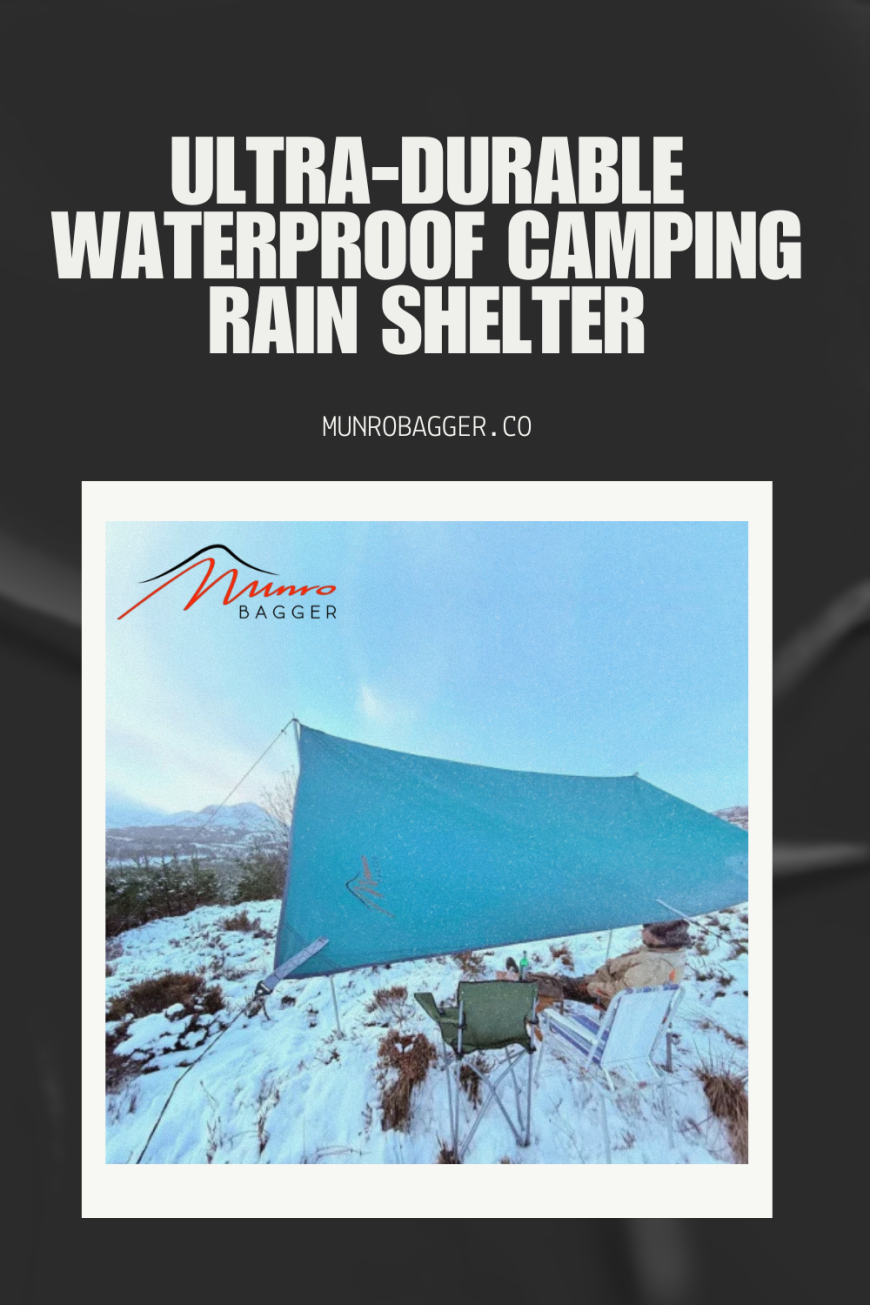 Munro Bagger | Ultra-Durable Waterproof Camping Rain Shelter