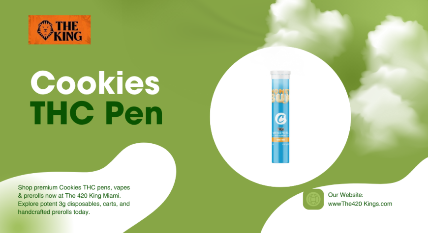Cookies THC Pen & Disposables Now in Miami – The 420 King Official Collection
