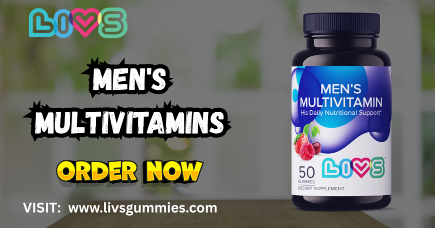 LIVS Men’s Multivitamin Gummies – Your Miami FL Wellness Made Easy