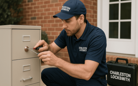 How to Replace a File Cabinet Lock Using a Locksmith Service In Charleston?
