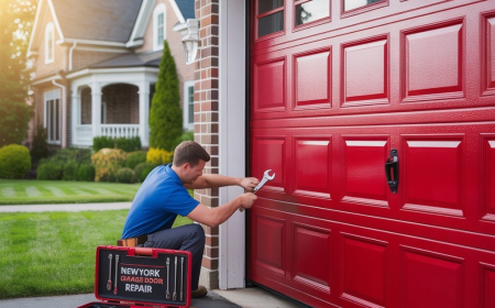 Where Can You Get Emergency Garage Door Dents Repair in New York?