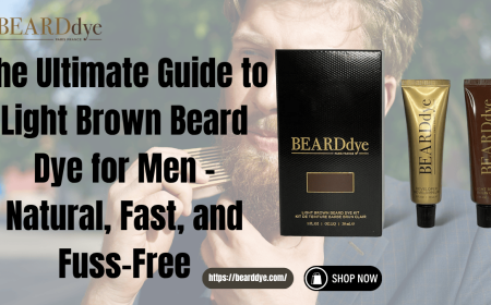 Light Brown Beard Dye for Men | Gentle Beard Colour by Beard Dye