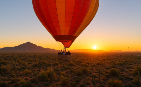Soar Above the Desert: Experiencing Hot Air Balloons Phoenix Adventures