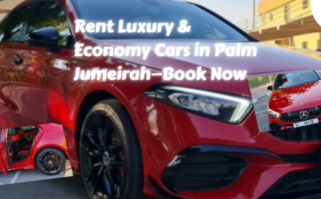 Rent Luxury & Economy Cars in Palm Jumeirah—Book Now