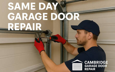 What Tools Do Professionals Use for Same Day Garage Door Repair in Cambridge?