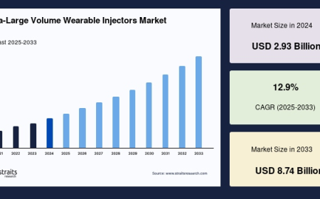 Ultra-Large Volume Wearable Injectors Market Outlook 2025–2033: Size, Trends, Growth Drivers & Regional Breakdown