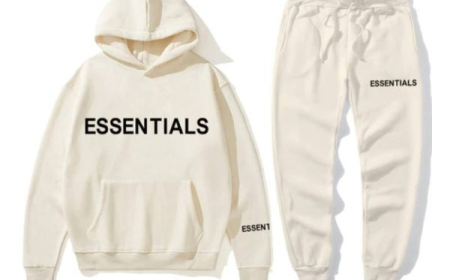 Authentic Essentials Hoodie Featuring Bold Front Logo Graphic