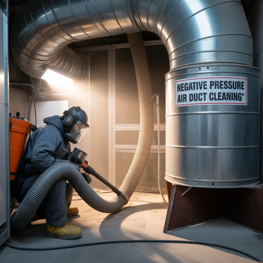 What Do HVAC Technicians Say About Colorado Springs Negative Pressure Air Duct Cleaning