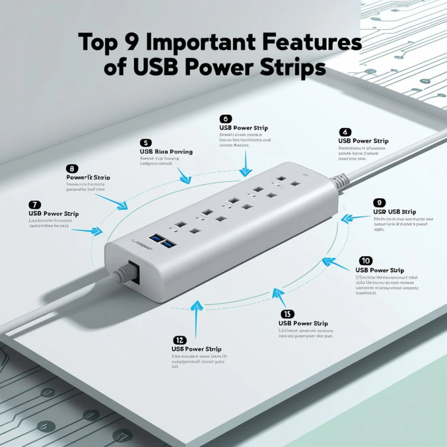 Top 9 Important Features of USB Power Strips