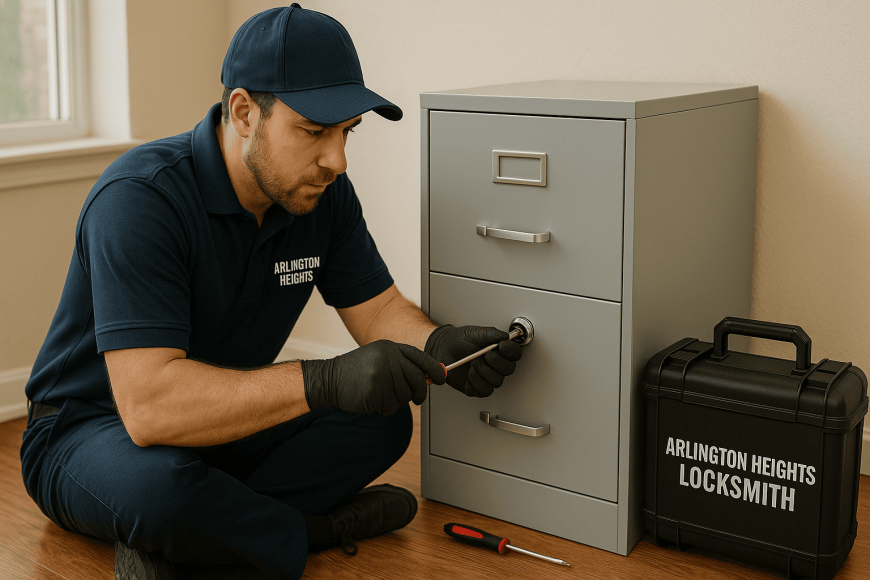 What Are the Signs That Your File Cabinet Lock Needs Replacement In Arlington Heights?