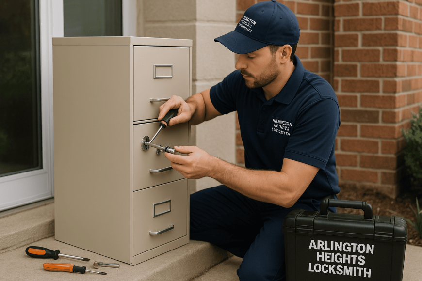 How to Replace a File Cabinet Lock Without a Key In Auburn?