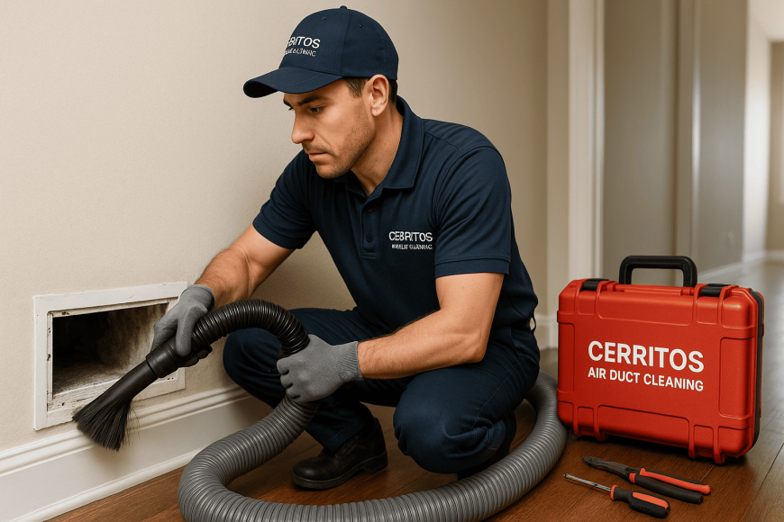 What Are the Benefits of Negative Pressure Air Duct Cleaning In Cerritos?