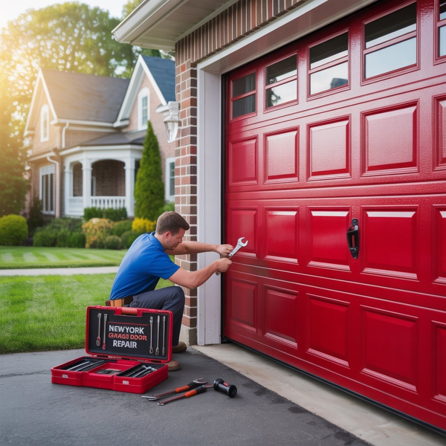 Where Can You Get Emergency Garage Door Dents Repair in New York?