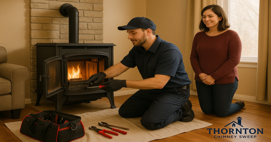 Why Fall Is the Ideal Season for Scheduling Pellet Stove Repair in Thornton?